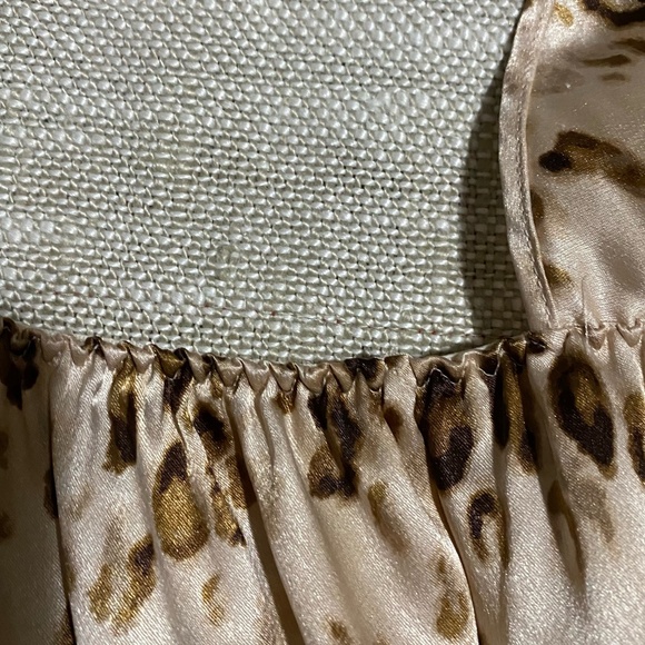 Victoria Secret Leopard Print Lace Dainty Feminine Babydoll Camisole Sz-S - Picture 11 of 16